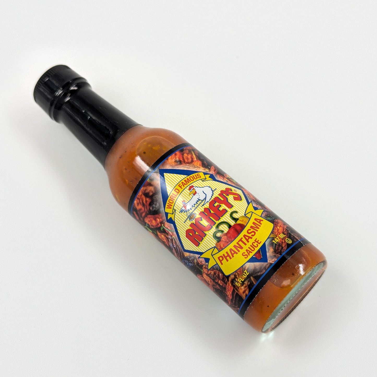 Rickey's Phantasma Sauce lying flat