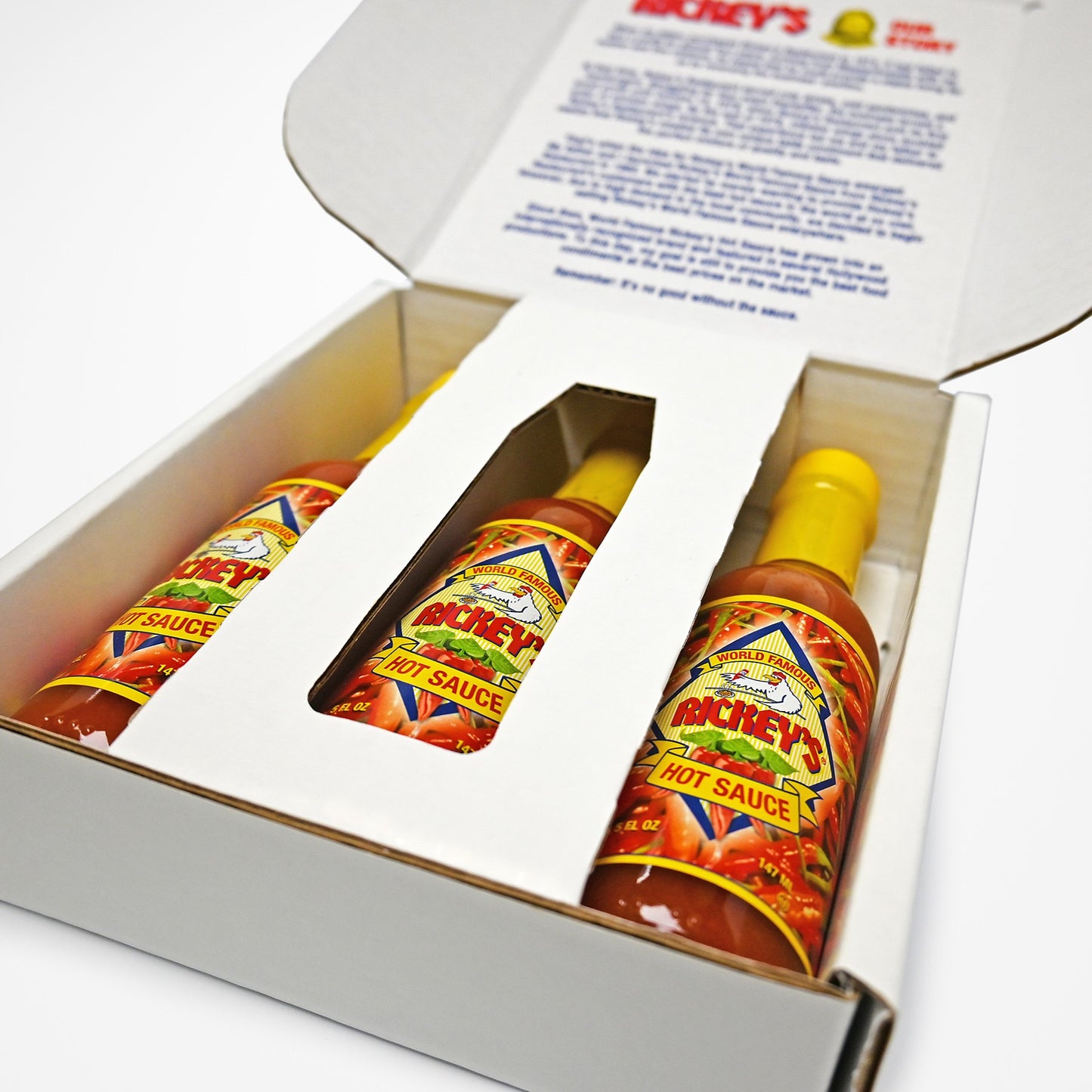 Rickey's World Famous Hot Sauce (3 PACK)