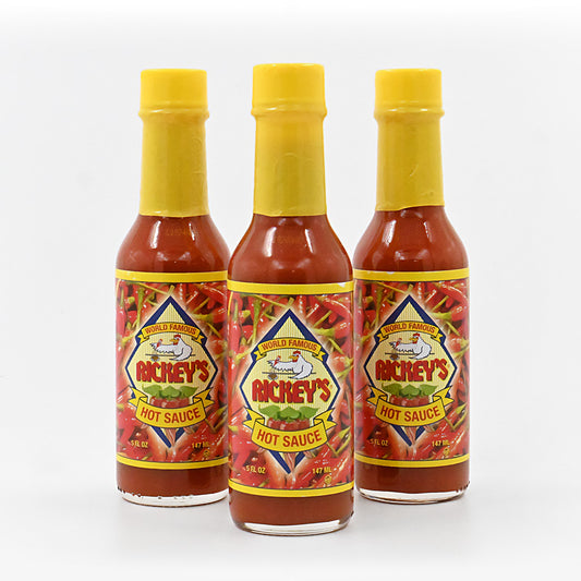 Rickey's World Famous Hot Sauce (3 PACK)