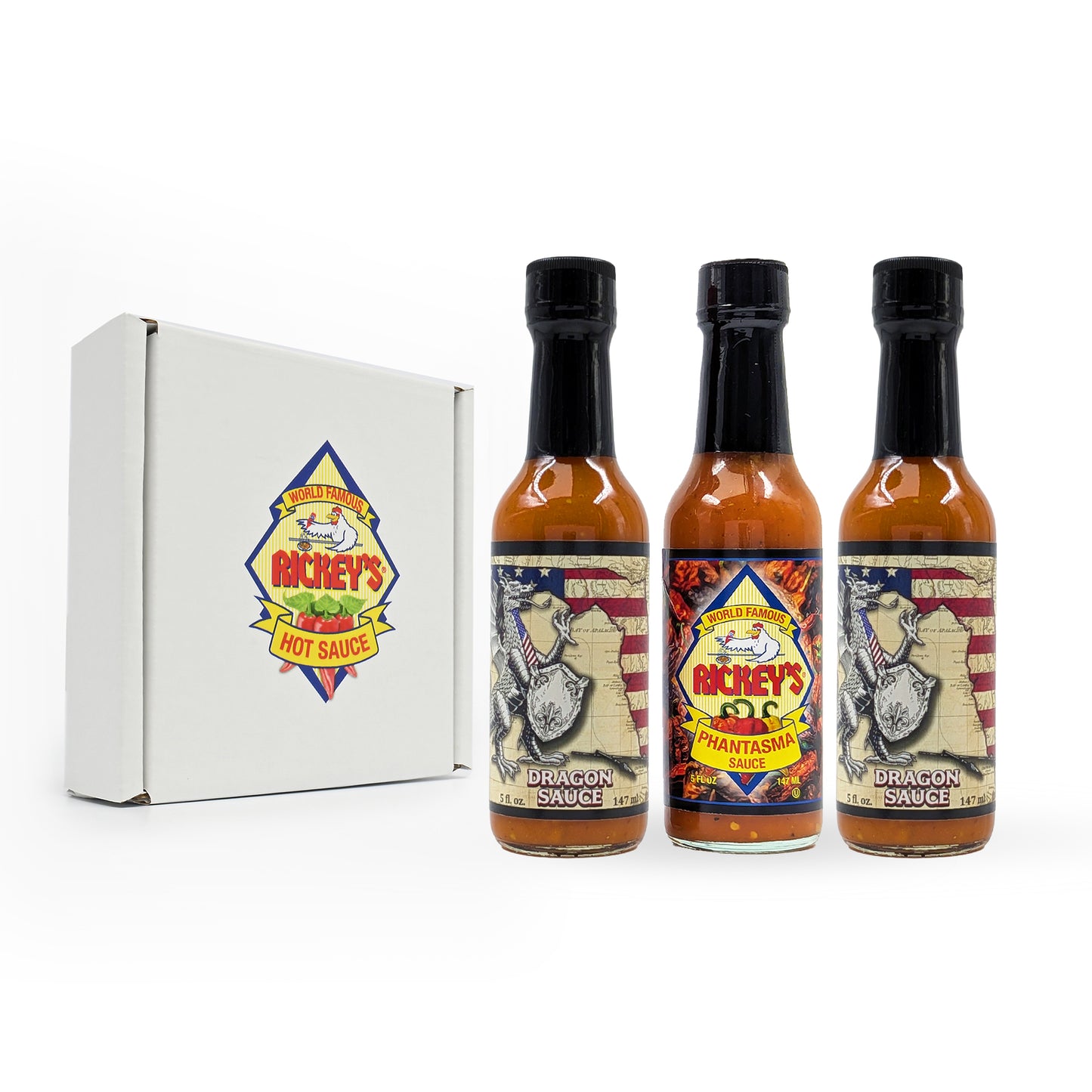 LIMITED: Rickey's World Famous Dragon Sauce (3 PACK)