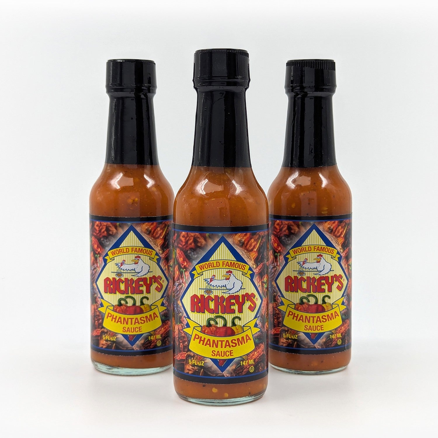 Three pack of Rickey's Phantasma Sauce