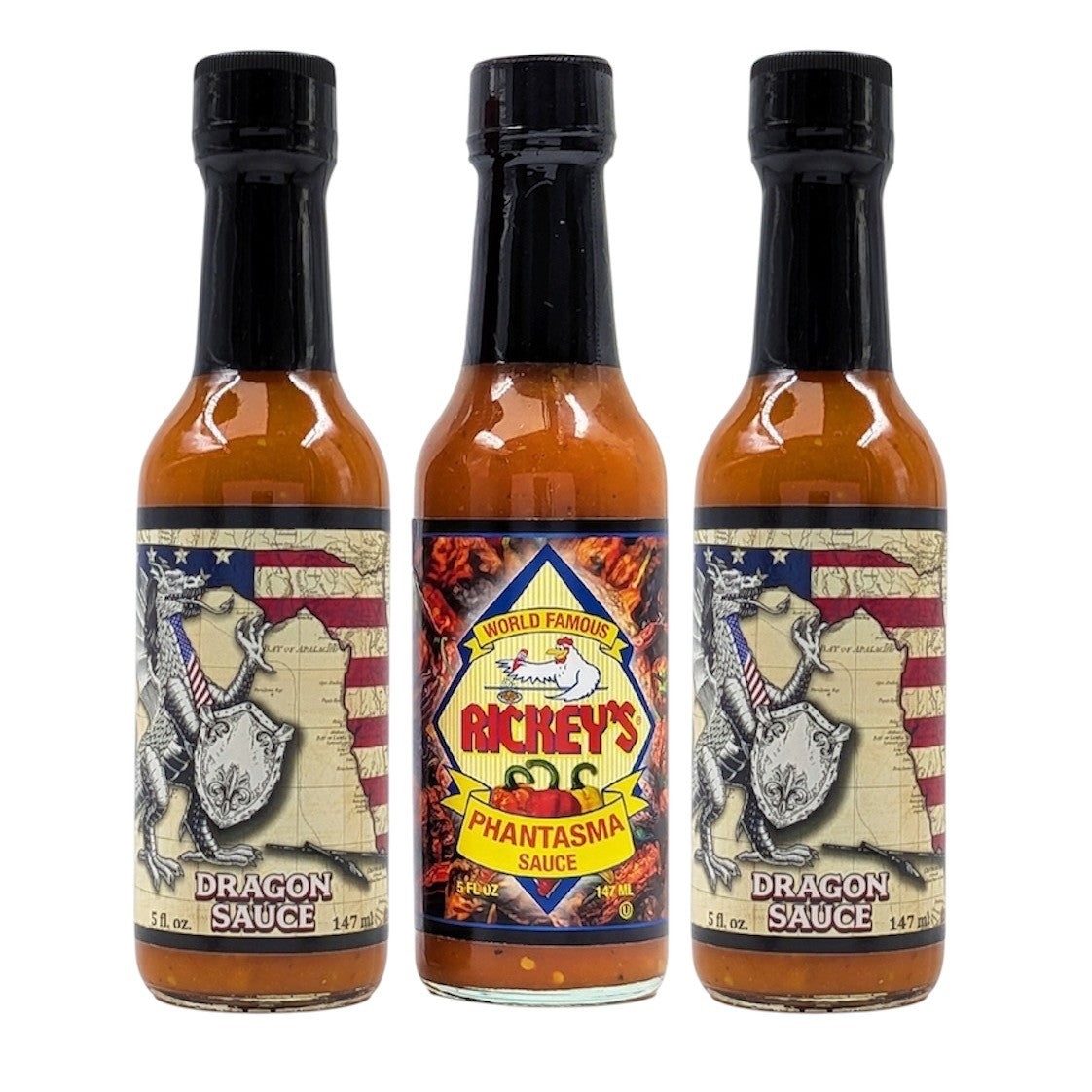 LIMITED: Rickey's World Famous Dragon Sauce (3 PACK)